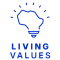 living values option 02 blue stacked
